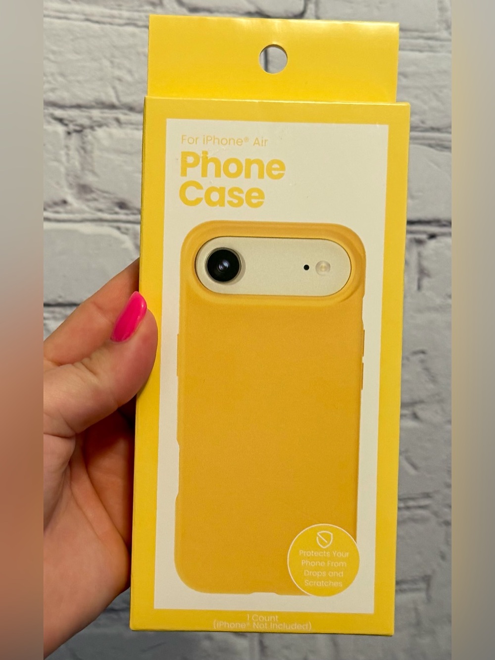 Yellow Phone Case for iPhone Air - Slim Protective Cover